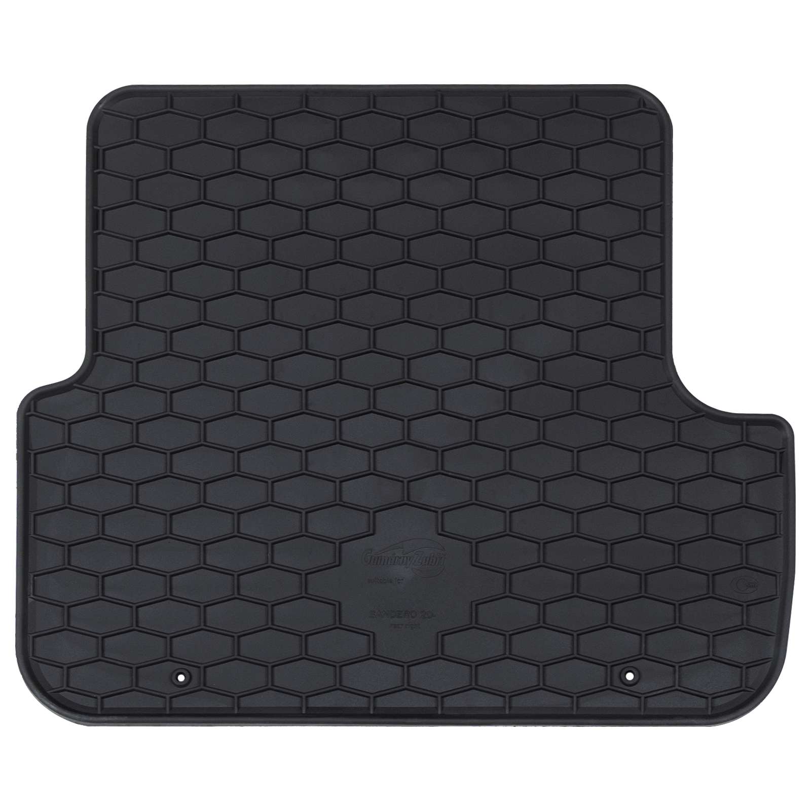 Vidaxl autobodemmat 4 pcs zwart geschikt voor sandero tpe