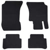 Vidaxl autobodemmat 4 pcs zwart geschikt voor mercedes e 09-16 rubber