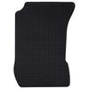 Vidaxl autobodemmat 4 pcs zwart geschikt voor mercedes e 09-16 rubber