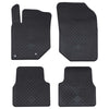 Vidaxl autobodemmat 4 pcs zwart geschikt voor c4 , c4x , 2008 tpe