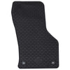 Vidaxl autobodemmat 4 pcs zwart geschikt voor vw arteon 4d achter tpe