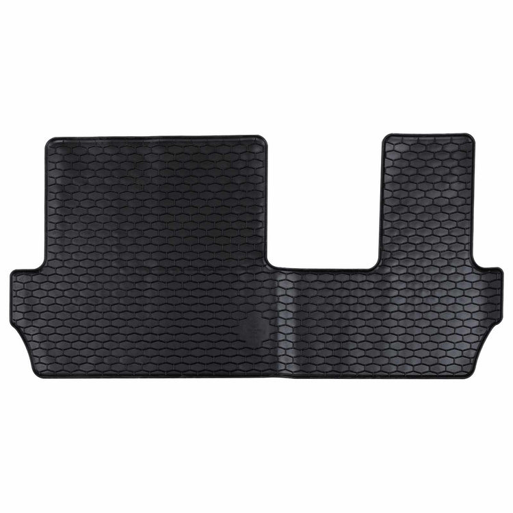 Vidaxl autobodemmat zwart rubber