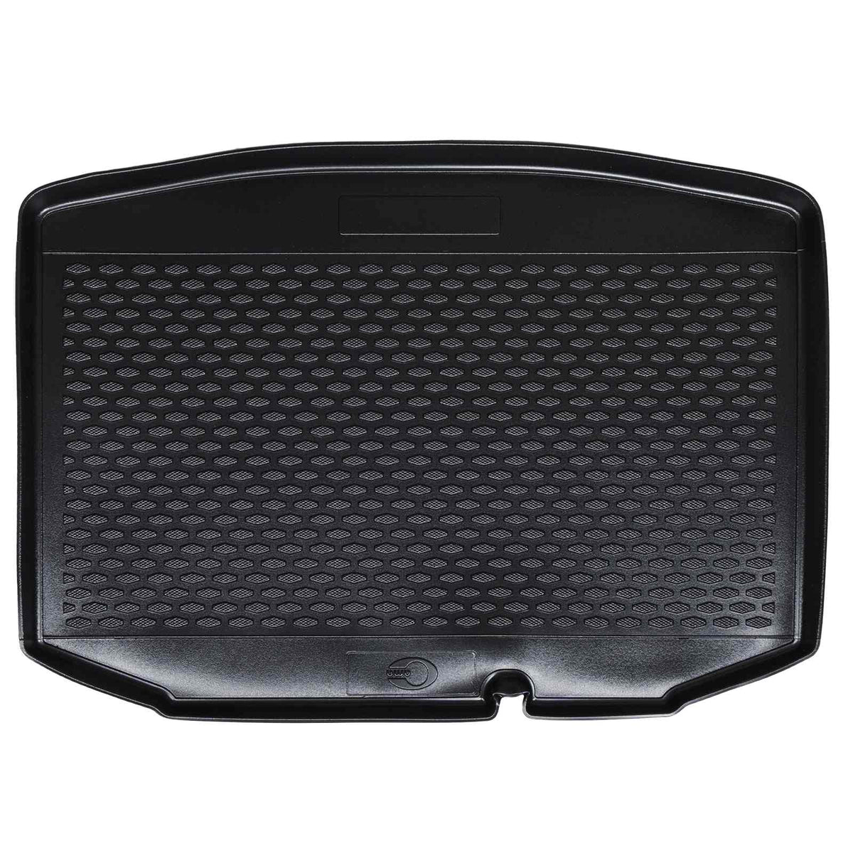 Vidaxl kofferbakmat zwart geschikt voor škoda fabia ii hb 2007-2014
