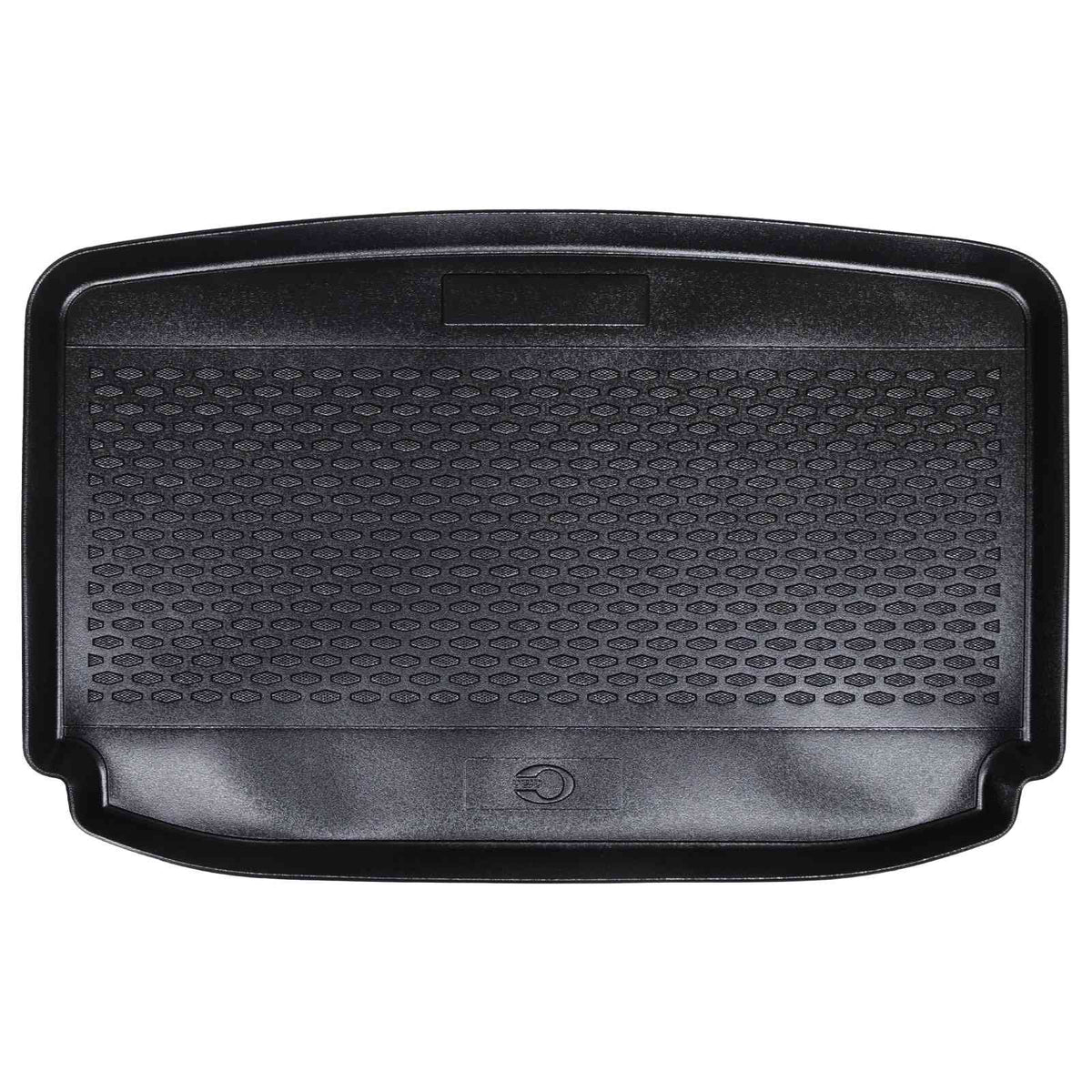 Vidaxl kofferbakmat zwart fabia rubber