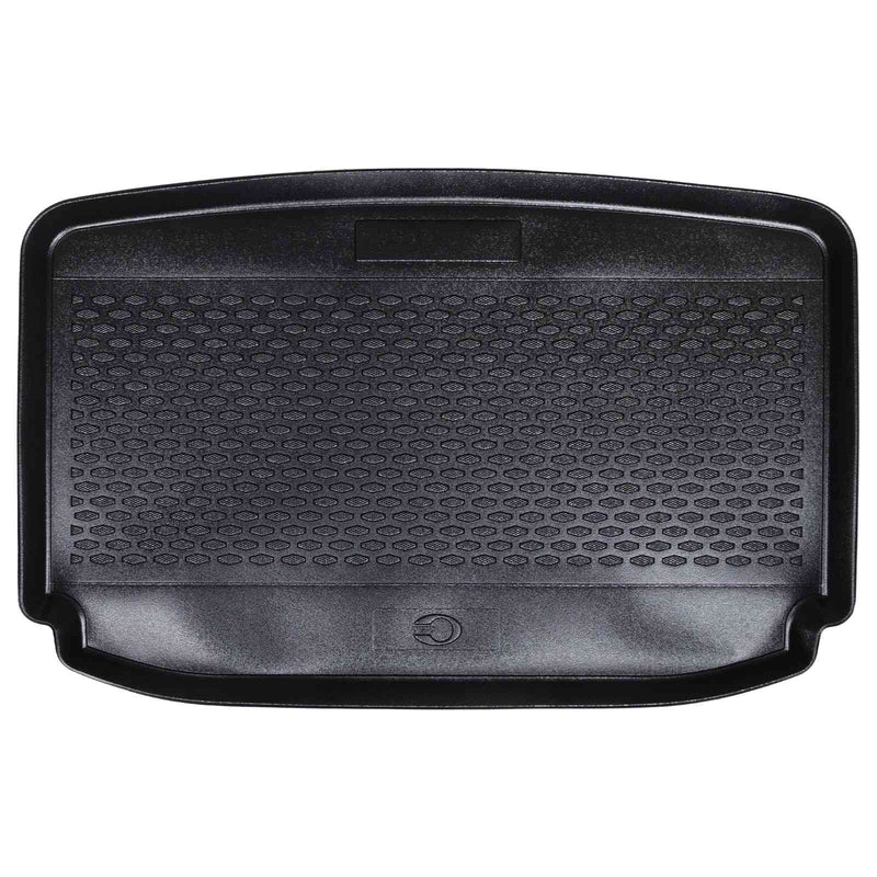 Vidaxl kofferbakmat zwart fabia rubber
