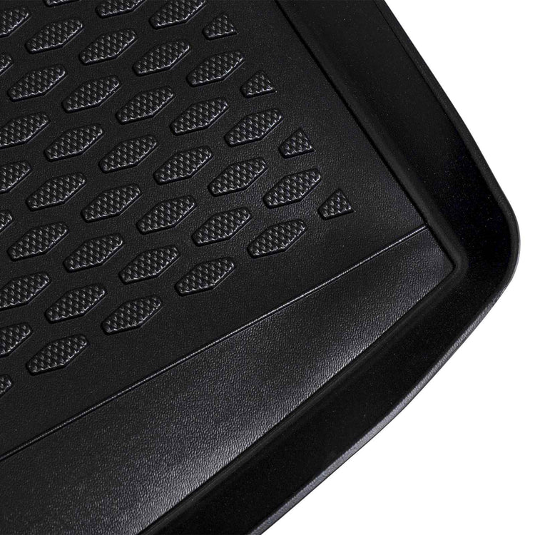 Vidaxl kofferbakmat zwart geschikt voor vw golf sportsvan 2014- rubber