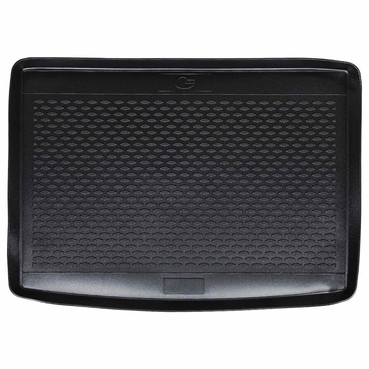 Vidaxl kofferbakmat zwart geschikt voor vw golf sportsvan 2014- rubber