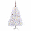 Vidaxl kunstmatige inklapbare kerstboom wit 120 cm pvc en staal