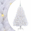 Vidaxl kunstmatige inklapbare kerstboom wit 120 cm pvc en staal