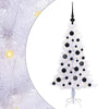 Vidaxl kunstkerstboom met 150 led wit 120 cm pvc en staal