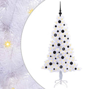 Vidaxl kunstkerstboom met 150 led wit 150 cm pvc en staal - afbeelding 2