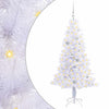 Vidaxl kunstkerstboom met 150 led wit 150 cm pvc en staal