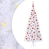 Vidaxl kunstkerstboom met 300 led wit 180 cm pvc en staal