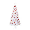Vidaxl kunstkerstboom met 300 led wit 180 cm pvc en staal