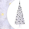 Vidaxl kunstkerstboom met 300 led wit 180 cm pvc en staal