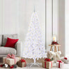 Vidaxl kunstkerstboom met 300 led wit 180 cm pvc en staal