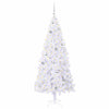 Vidaxl kunstkerstboom met 300 led wit 180 cm pvc en staal