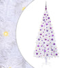 Vidaxl kunstkerstboom met 300 led wit 180 cm pvc en staal