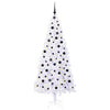 Vidaxl kunstkerstboom met 300 led wit 210 cm pvc en staal