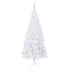 Vidaxl kunstkerstboom met 300 led wit 210 cm pvc en staal
