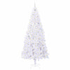 Vidaxl kunstkerstboom met 300 led wit 240 cm pvc en staal