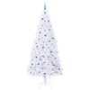 Vidaxl kunstkerstboom met 300 led wit 240 cm pvc en staal