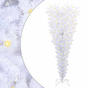 Vidaxl kunstkerstboom met 150 led wit 120 cm pvc en staal - afbeelding 2