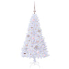 Vidaxl kunstkerstboom met 150 led wit 120 cm pvc en staal