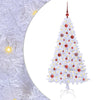 Vidaxl kunstkerstboom met 150 led wit 150 cm pvc en staal