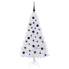 Vidaxl kunstkerstboom met 150 led wit 150 cm pvc en staal