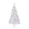 Vidaxl kunstkerstboom met 150 led wit 150 cm pvc en staal
