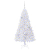 Vidaxl kunstkerstboom met 150 led wit 150 cm pvc en staal