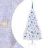 Vidaxl kunstkerstboom met 150 led wit 150 cm pvc en staal