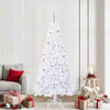 Vidaxl kunstkerstboom met 300 led wit 210 cm pvc en staal