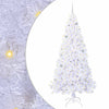 Vidaxl kunstkerstboom met 300 led wit 210 cm pvc en staal