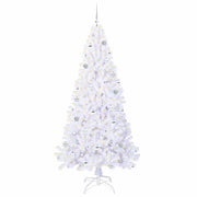 Vidaxl kunstkerstboom met 300 led wit 210 cm pvc en staal - afbeelding 3