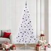 Vidaxl kunstkerstboom met 300 led wit 240 cm pvc en staal