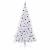 Vidaxl kunstkerstboom met 300 led wit 240 cm pvc en staal