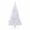 Vidaxl kunstkerstboom met 300 led wit 240 cm pvc en staal