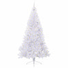 Vidaxl kunstkerstboom met 300 led wit 240 cm pvc en staal