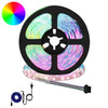 Vidaxl led-strip 2 pcs zwart en transparant 2500 mm koper en kunststof