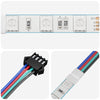 Vidaxl led-strip 2 pcs zwart en multikleur 1745 mm koper en kunststof