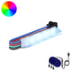 Vidaxl led-strip 2 st zwart en multikleur koper en kunststof