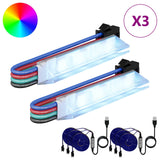 Vidaxl led-strip 2 st zwart en multikleur koper en kunststof - afbeelding 2