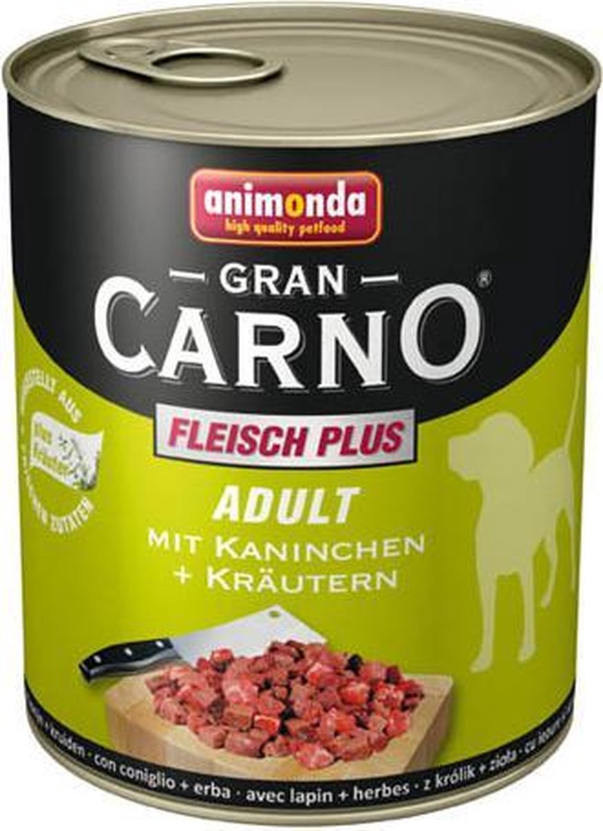 Animonda gran carno grancarno konijn+kruiden