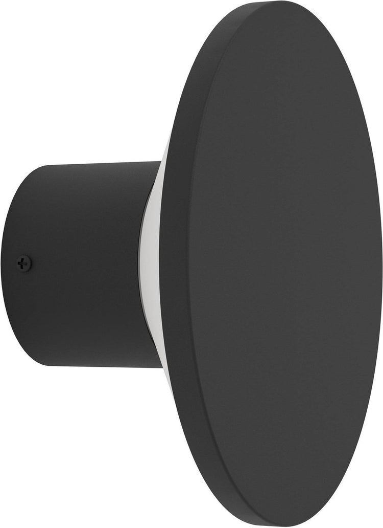 Eglo rigosa wandlamp buiten - led - ø 18.5 cm - zwart wit