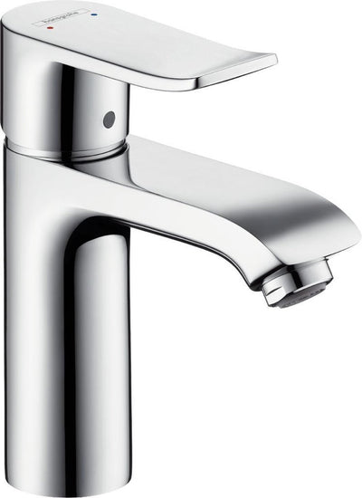 Hansgrohe metris wastafelkraan - medium uitloop - zonder wastegarnituur - chroom