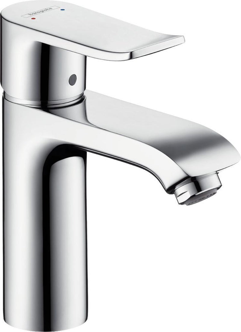 Hansgrohe metris wastafelkraan - medium uitloop - zonder wastegarnituur - chroom