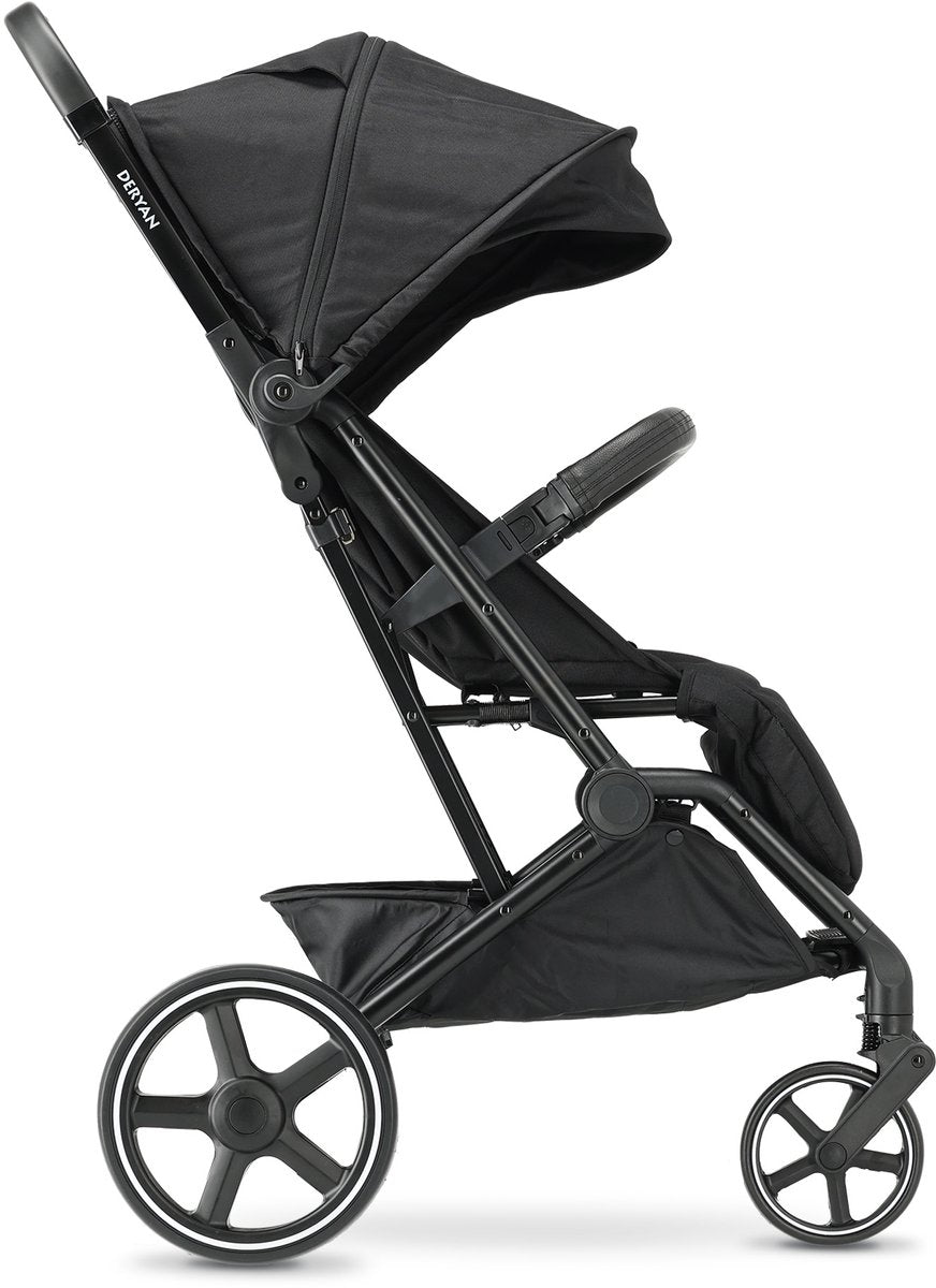 Deryan luxe xp buggy xl - compact lichtgewicht - zwart