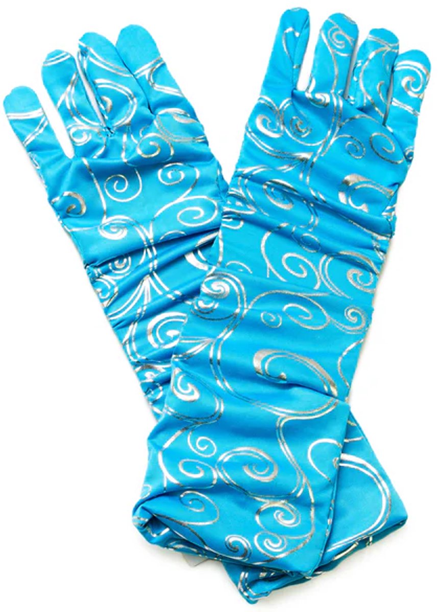 Little adventures - ice princess handschoenen - blauw